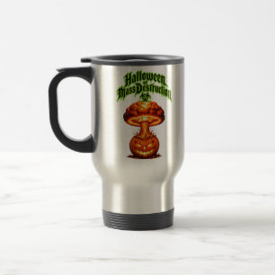 Mug De Voyage Halloween de destruction massive Citrouille toxiqu