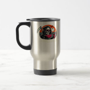 Mug De Voyage Happy Summerween Grim Reaper Watermelon Summer Hal