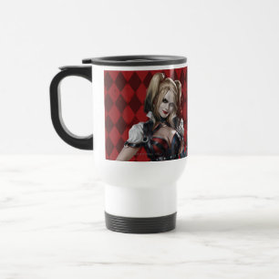 Mug De Voyage Harley Quinn Avec Dice Fuzzy