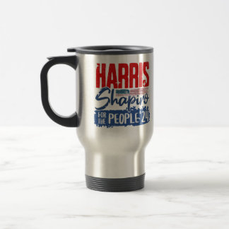 Mug De Voyage Harris Shapiro 2024 Pour le Peuple Drapeau américa