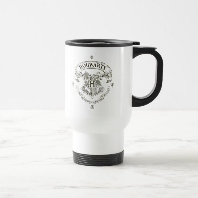 Mug De Voyage Harry Potter | Hogwarts Banner Crest (Droite)