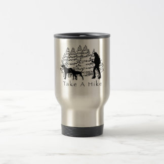 Mug De Voyage Hausse avec la Tasse-Ridgeback/Coonhound de voyage