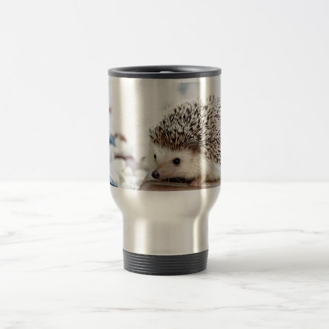 Mug De Voyage Hérisson mignon de bébé (Centre)