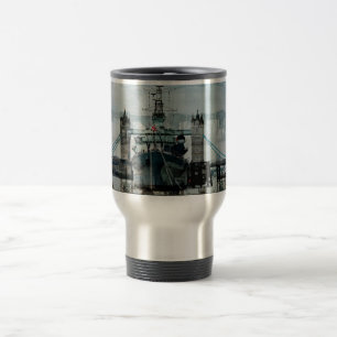 Mug De Voyage HMS Belfast Sur La Tamise, Londres Angleterre