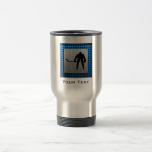 Mug De Voyage Hockey en aluminium balayé de regard