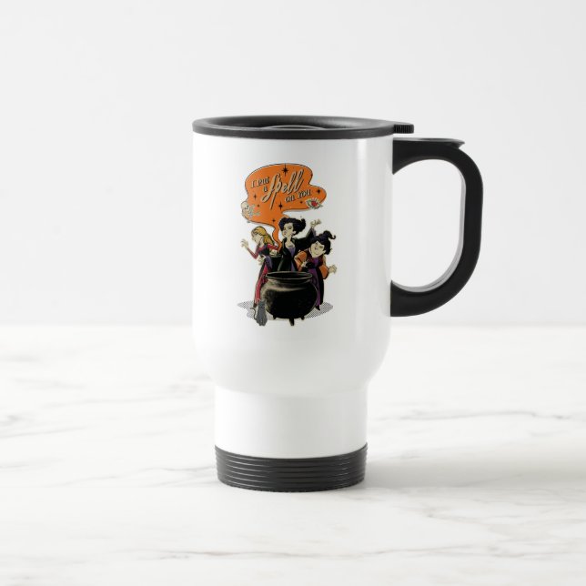 Mug De Voyage Hocus Pocus Retro Spellcasting Cauldron (Droite)