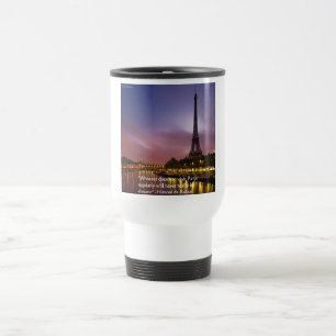 Mug De Voyage Honoré de Balzac Sur Paris France