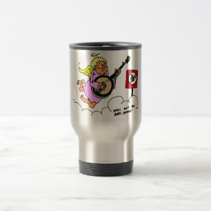 Mug De Voyage Humour de banjo de Bluegrass