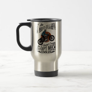 Mug De Voyage I Am A Biker Grandpa - Un cadeau pour la moto Gran