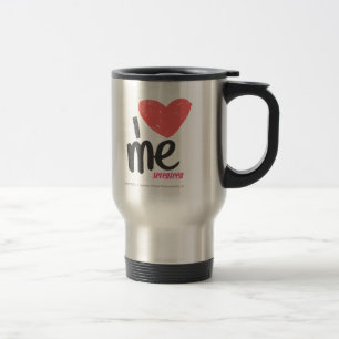 Mug De Voyage I coeur je rose