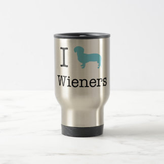 Mug De Voyage I Heart Wieners