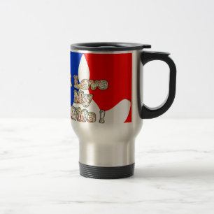 Mug De Voyage "I Love My Wife" Imprimer