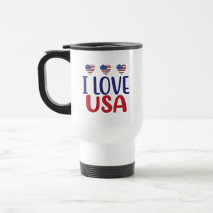Mug De Voyage I Love You USA-65789
