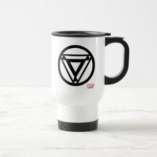 Mug De Voyage Icône du réacteur Arc de Iron Man