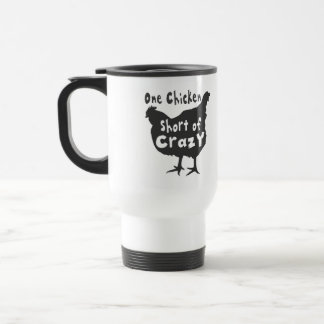 Mug De Voyage Il manque une poule pour être fou