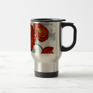 Mug De Voyage Illustration 1922 de pavot d'Islande