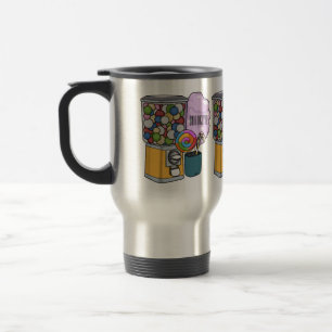 Mug De Voyage Illustration de dessin de bonbon
