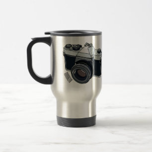 Mug De Voyage Illustration de la caméra