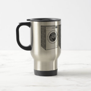 Mug De Voyage Illustration de la machine à laver