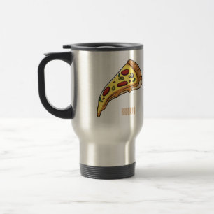 Mug De Voyage Illustration de la pizza
