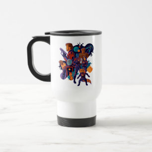 Mug De Voyage Illustration de l'équipe des Gardiens de la Galaxi