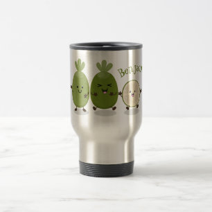 Mug De Voyage Illustration de mignonne guava feijoa
