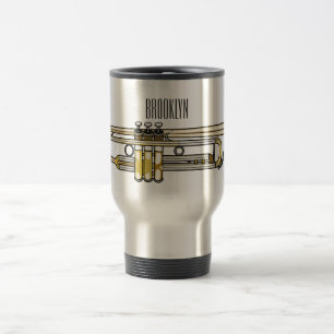 Mug De Voyage Illustration de trompette