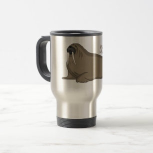 Mug De Voyage Illustration de Walrus