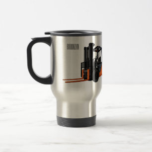Mug De Voyage Illustration du chariot élévateur