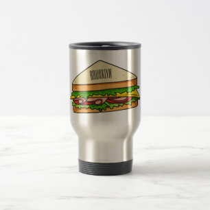 Mug De Voyage Illustration Sandwich