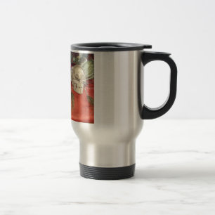 Mug De Voyage Image d'affichage vaudou des têtes réduites