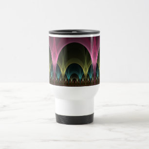 Mug De Voyage Imaginaire spécial Motif Abstrait coloré Fractal