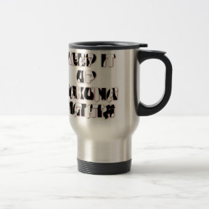 Mug De Voyage Impression d'art Garde Le Cap / Hakuna Matata