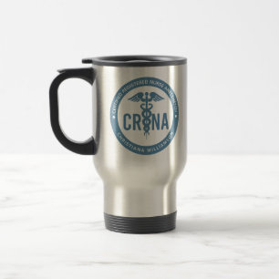 Mug De Voyage Infirmière anesthésiste certifiée CRNA personnalis