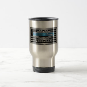 Mug De Voyage Insigne d'un vétéran de combat de la BCEI