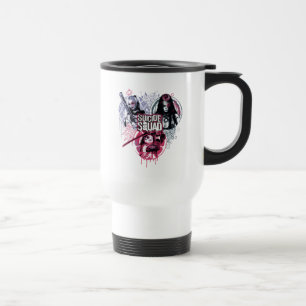 Mug De Voyage Insignes de graffiti de filles de peloton du