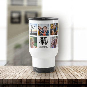 Mug De Voyage Instagram moderne MEILLEUR ONCLE JAMAIS Collage ph