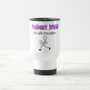 Mug De Voyage Interne de pharmacie "courses avec des
