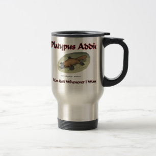 Mug De Voyage Intoxiqué d'ornithorynque