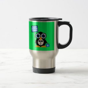 Mug De Voyage intoxiqué fier de bon