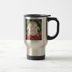 Mug De Voyage Italie Emblème sombre
