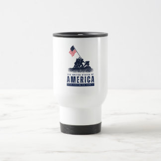 Mug De Voyage Iwo Jima Amérique 250