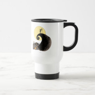 Mug De Voyage Jack et Sally Silhouette de la lune