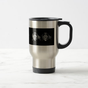 Mug De Voyage Jaguar noir et blanc