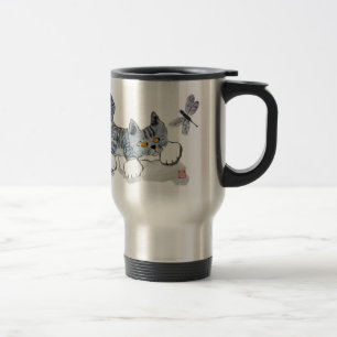Mug De Voyage J'ai seulement des yeux pour vous - chaton et