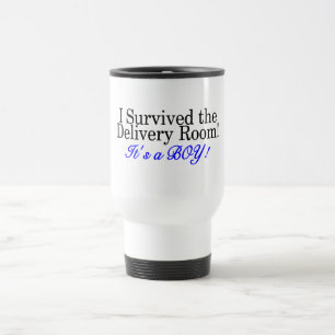 Mug De Voyage J'ai survécu à la salle d'accouchement sa un