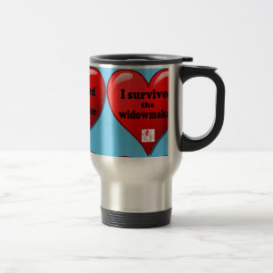Mug De Voyage J'ai survécu à la veuve