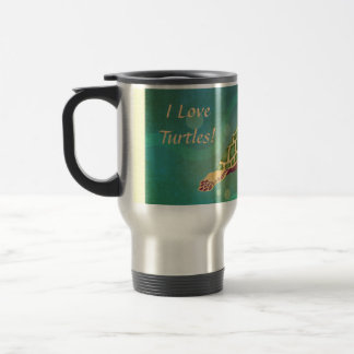 Mug De Voyage J'aime des tortues ! Puissance de tortue