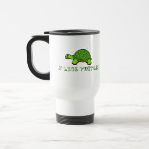 Mug De Voyage J'Aime Les Tortues