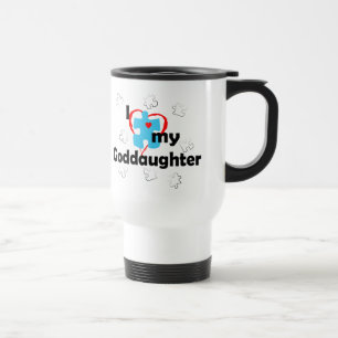 Mug De Voyage J'aime ma filleule - autisme